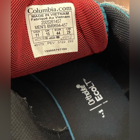 Men's Columbia Wildone Navigate Sneaker in Gray (Size:11) - Picture 11 of 15